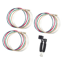 Acoustic Guitar Strings Convenient 3 In 1-3 colorful strings