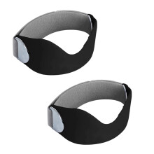 Multipurpose TPE Patellas Support Strap for-black silver buckle