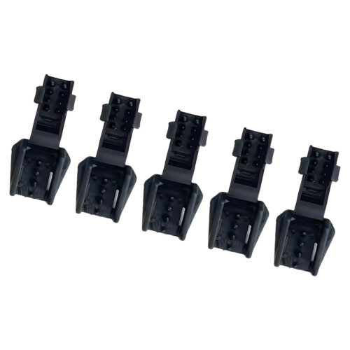 5Pcs Light Weight Plastic Zippers End Clip With Smooth Surfaces