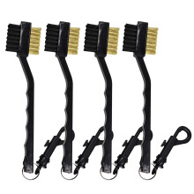 Golfs Rod Grooves Cleaner Golfs Reinigungsbürste Golfs-Schwarz