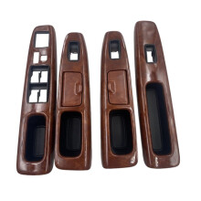 4-Teiliges Set Fensterheber-Abdeckung für Fensterheberschalter, Obere Türarmlehnenverkleidung für  Camry (2001-2006)