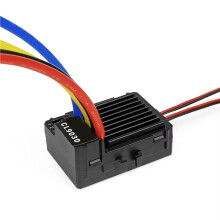 Waterproof Brushed ESC COOL 9030 90A Speed Controller with 5.5V/3A 7.5V/3A BEC for SCX10 HSP Car Boat Crawler