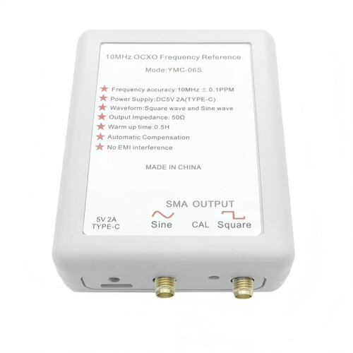 OCXO 10MHz Frequency Reference Module Reference Source Low Phase Noise for Sound System Decoder Frequency Meter No Cable
