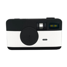 Retro Vintage Screenless Digital Camera Screen Free 8 Mode Filters Without Screen 8MP Photo Flash Camping White