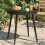 Outsunny Outsunny Round Garden Table, Outdoor Coffee Side Table with Plastic Top 1