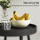 Outsunny Outsunny Round Garden Table, Outdoor Coffee Side Table with Plastic Top 4