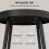 Outsunny Outsunny Round Garden Table, Outdoor Coffee Side Table with Plastic Top 5