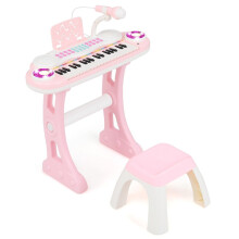 Clavier pour enfants 37 touches avec lumières, enregistrement et micro