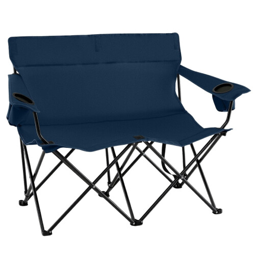 Campingstuhl para 2 pessoas, Klappbar com Getränkehaltern