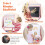 3-in-1 Kids Easel with Chalkboard, Whiteboard & Paper Roll 3