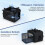 Foldable Pet Carrier with Dual Openings, Mesh Basket, 80x60x42 cm 4