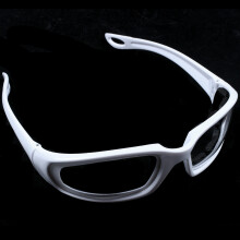 Tears Free Onion Chopping Goggles Glasses Eye Protector Kitchen Gadget Tool White