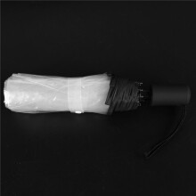 Transparent Umbrella Automatic Umbrella Rain Women Men Sun Rain Auto Umbrella Compact Folding Windproof Style Clear umbrella,Transparent + black