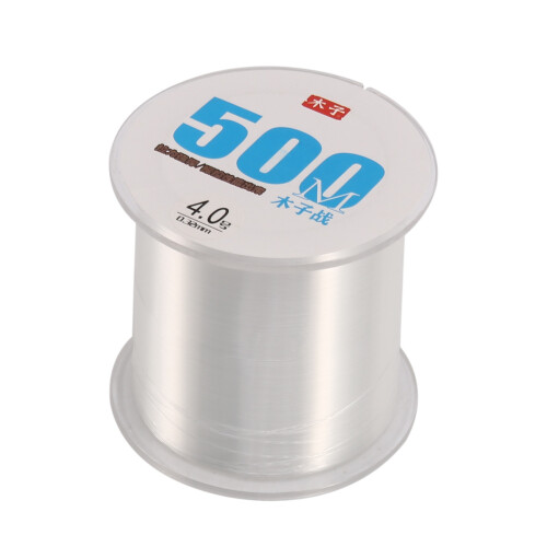 Linea da pesca in nylon monofilamento da 500M 0.32mm trasparente