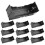 Plastic Single 26650 Battery Holder Case Storage Box 10Pcs Black 1