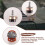 2Pcs 500K Ohm Single Linear Taper Potentiometers with /off 3