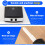 Black Replacement 2 Button Keyless Entry Remote Control Key Fob Clicker for  3 5 6 6