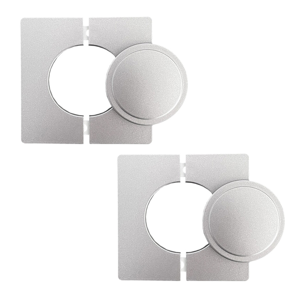 100X100mm Decorative Air Conditioner Pipe Cover Air- Silver 7751001337697