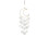 Wind Chimes for Outside Handcrafted Capiz-white mooon shell 1