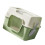 Plastic Enclosed Litter Box Cats Rabbit Odor Control Not-Green 1