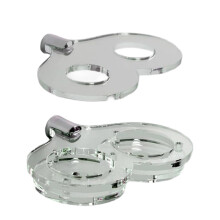 User Friendly Acrylic Weapons Stand For Safe Role Playing-Clear