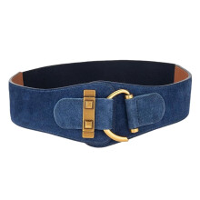 Waistbelt Body Belt for Suit Skirt Jeans Body Jewelry for-Blue