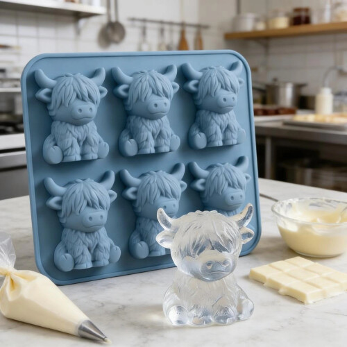 Multipurpose Sturdy Silicone Ice Mould Featuring Lovely Animal 2