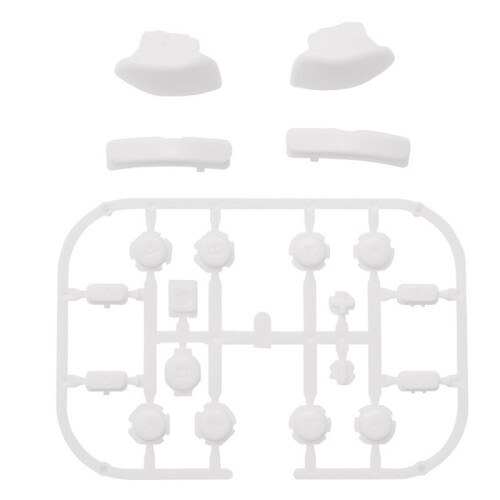 White Replacement Buttons for    Model Full Set with Installation Tools Enhanced Gaming Experience