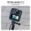 For  Max2 Protective Frame Cage with Dual Cold Shoe Extension Protective Cage Case for  Max2 Action Camera 5