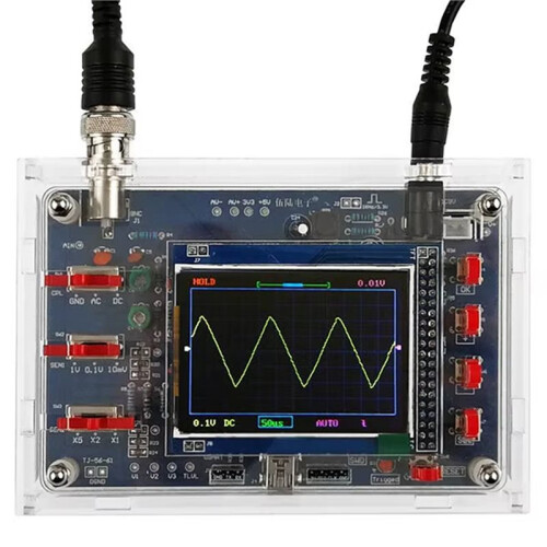 DSO138 Digitale Oscilloscoop Kit Elektronische DIY Compatibele STM32F103C8T6 Single Chip Microcomputer Lasassemblage 2