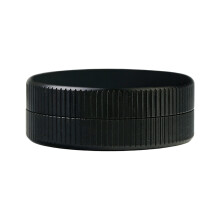 Portable Waterproof Case Aluminum Alloy Round Daily-Black