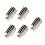 5pack Efficient Metal Brushed Gears Reduction Motor-5 pieces 1