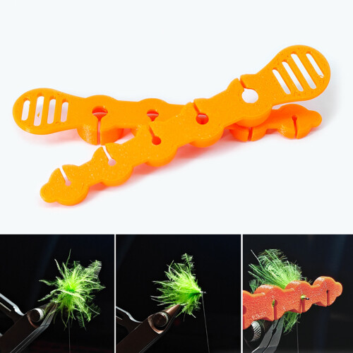Light Weight Fly Tying Helper Hair Stacker With Multiple-Green 2