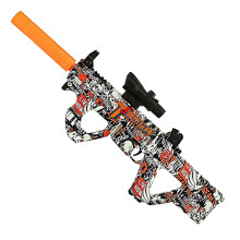 Elektrische gelbalblaster, automatische spetterblaster voor buitenactiviteiten, milieuvriendelijk spetterpistool met oplaadbare batterij, duurzaam