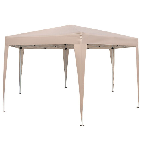 Tenda pop-up hexagonal com bolsa de transporte, 400x348 cm