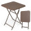 Folding Rattan-Style Table with 60x60cm HDPE Top 1