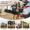 Tenda pop-up hexagonal com bolsa de transporte, 400x348 cm 3