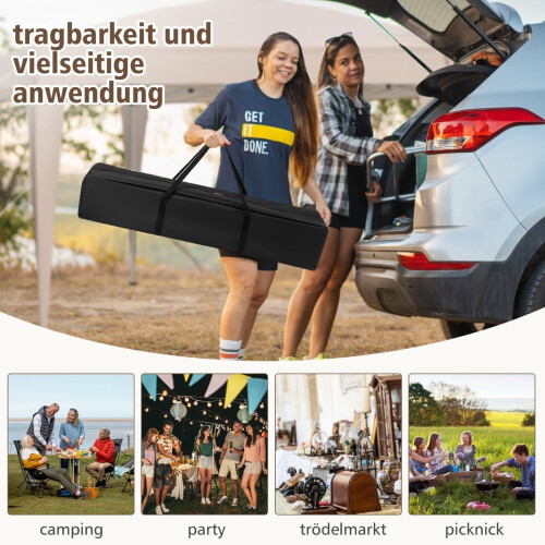 Tenda pop-up hexagonal com bolsa de transporte, 400x348 cm 2