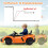 12V Elektroauto für Kinder mit LED-Leuchten - Orange 5