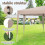 Tenda pop-up hexagonal com bolsa de transporte, 400x348 cm 5