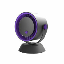 Dieser Desktop-Ventilator zeichnet sich durch einen starken Luftstrom, ein intelligentes digitales Display, eine Ladefunktion, einen ex