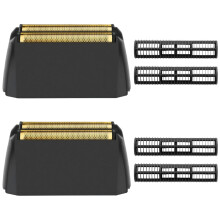 Ersatz-Scherfolie und Scherkopf-Set „Super Close Gold“ kompatibel mit Wahl 5 Star Series Vanish Rasierer (8173-700) (2er-Pack) – GZI