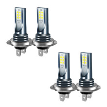 XIA--H7 LED-Scheinwerfer-Umrüstsatz, 4er-Pack – 220 W, 60000 lm, 6000 K Kaltweiß, Ersatzlampen für Abblend- und Fernlicht für Fahrzeug