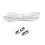 Elastische No-Tie-Schnürsenkel mit Schnalle White 2