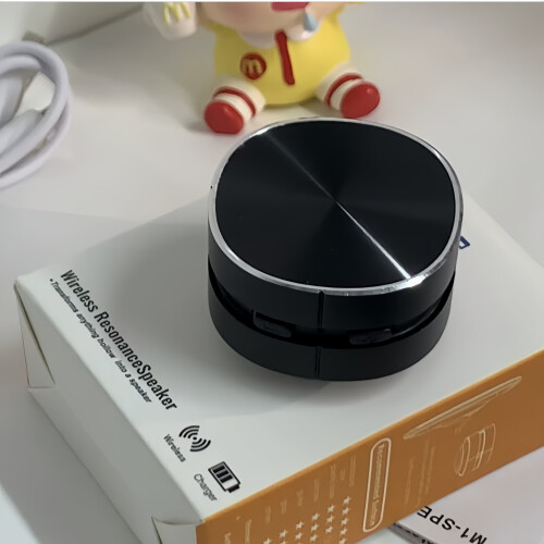 2026 New High-Tech Bone Conduction Bluetooth Speaker, M1R Wireless Portable Resonance Mini Speaker
