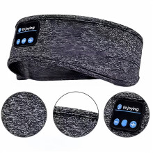 Nieuwe draadloze Bluetooth-muziekhoofdband — Sporthoofdband, Bluetooth-koptelefoon, slaapmasker en lichtfilter.