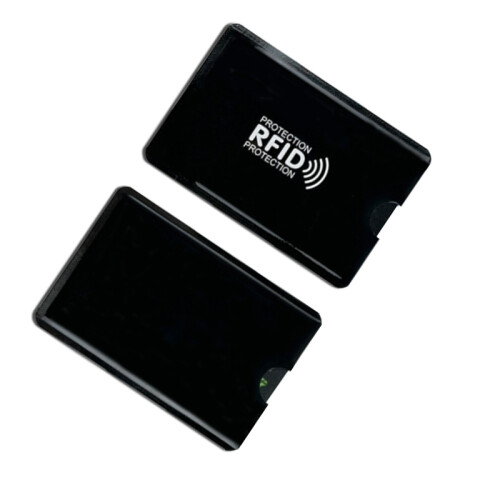 Kartenetui mit RFID-Blockierung, 10er-Pack Black 2