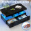 (Black) Coffee Table with LED and 2 Drawers 5