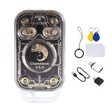 Chameleon V3.0 RFID Emulator für -Chip-Lesegerät 125K 13.56M ID IC Tag Copyer+2XUID Keychain/CUID NFC-Karte Lesen und Schreiben