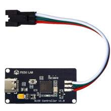 MuseLab Open-Source WLED-Controller WS2812B Lichtleisten-Controller RGB Vollfarbe B